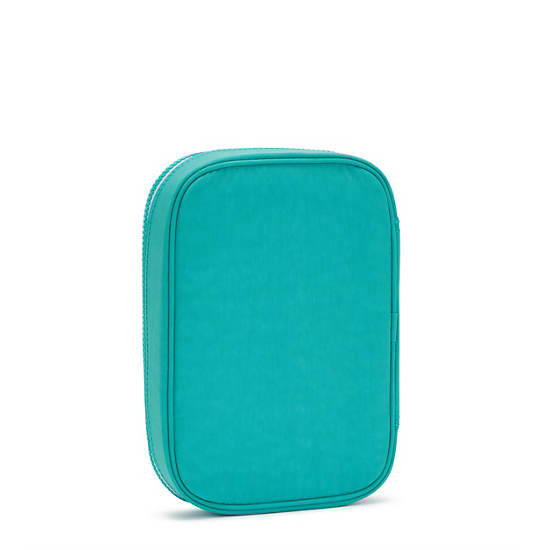 Kipling 100 Pens Klassieke Case Tassen Turquoise | BE 2031XY